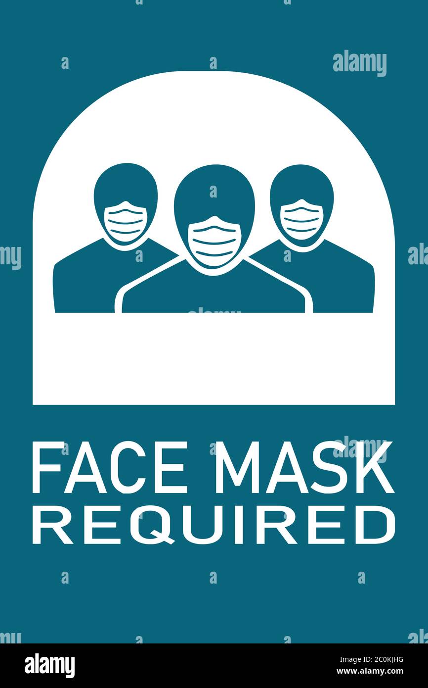 Mask Required Raster Vector illustration