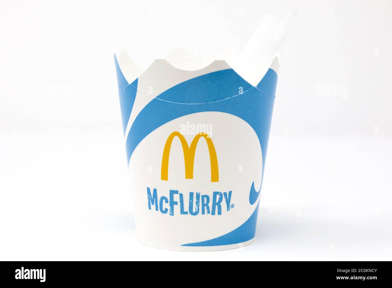 McDonald's McFlurry Stock Photo