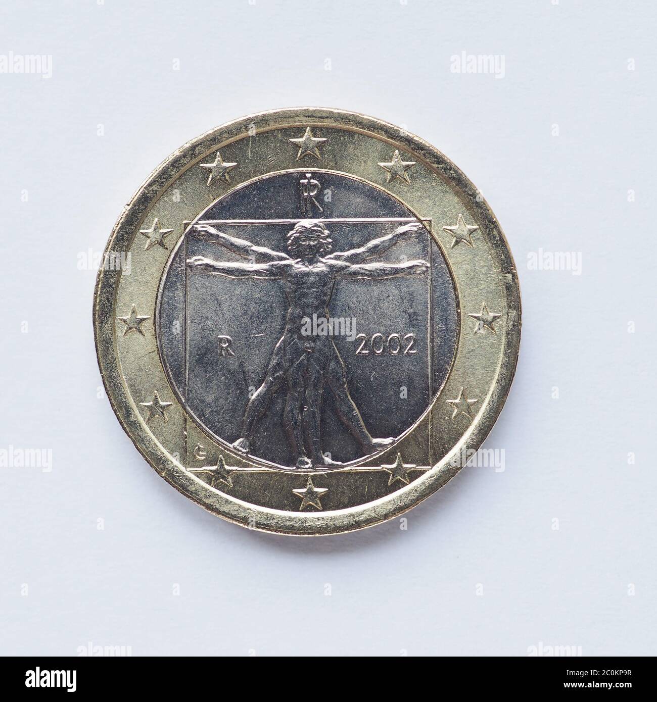 Italian 1 euro coin hi-res stock photography and images - Alamy
