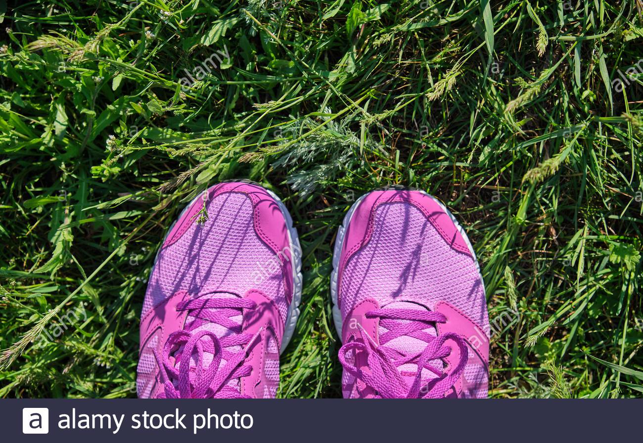 pink and green womens sneakers