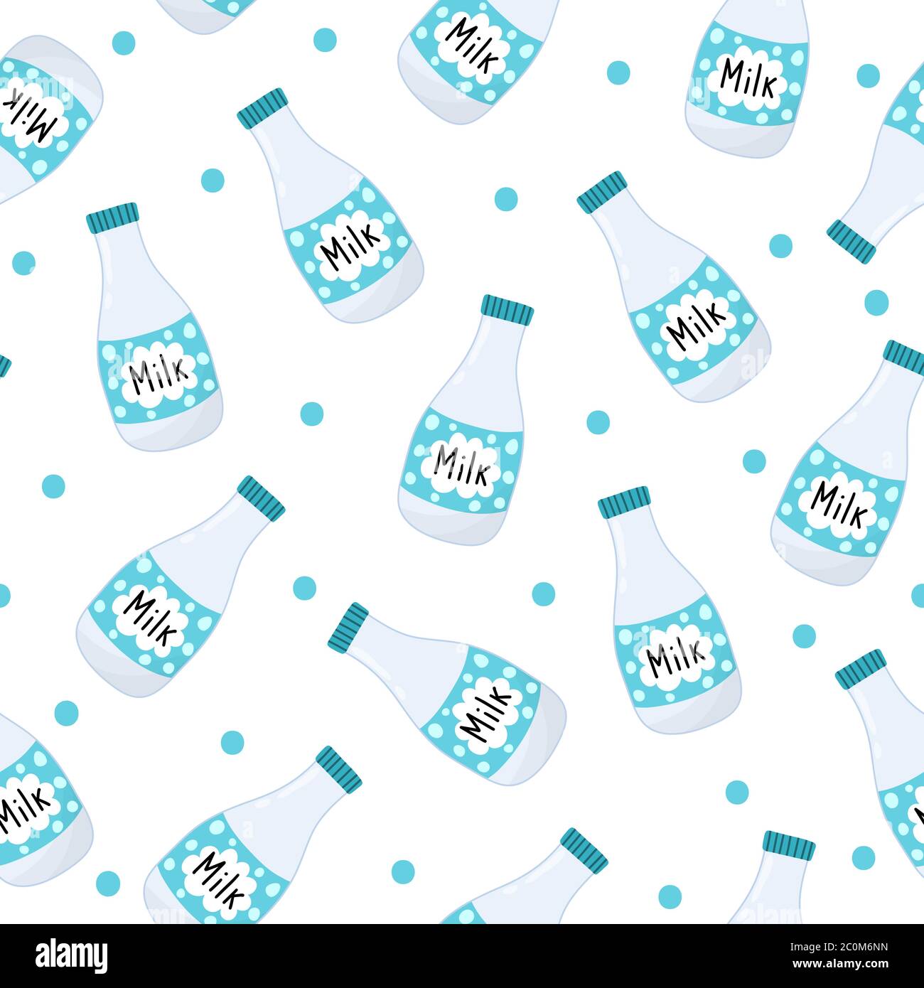 Glass bottles natural milk Stock Vector Images - Alamy