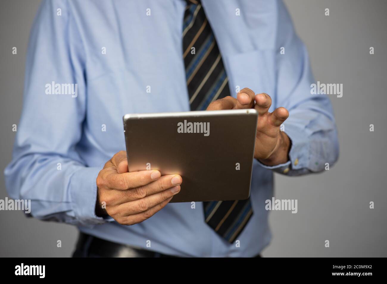 Hand man typing hi-res stock photography and images - Alamy