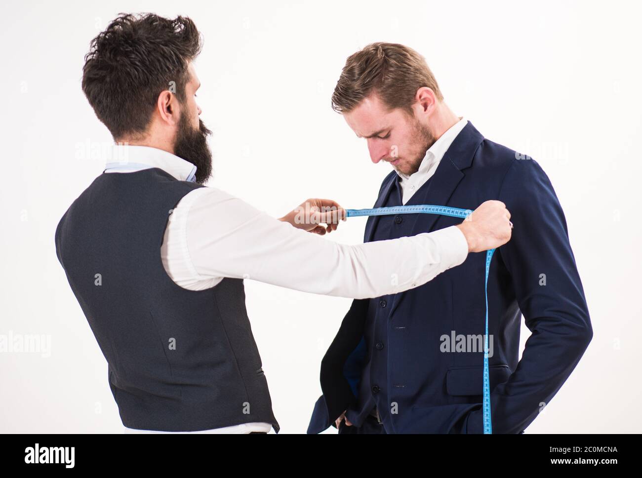 Cloth measuring tape for clothes making Stock Photo - Alamy