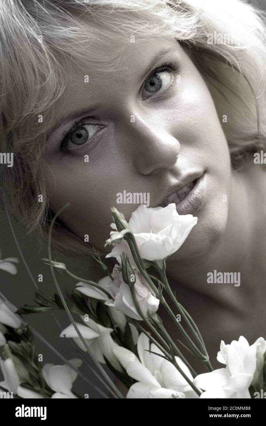 Russian blonde girl hi-res stock photography and images - Alamy