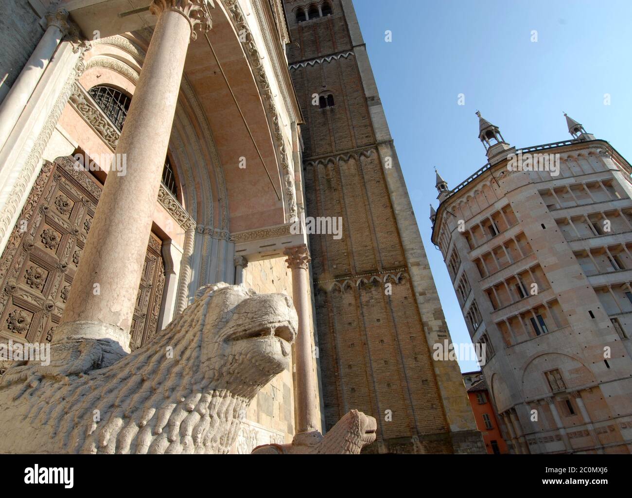 Parma Acient Rome Parma is the Italian capital of culture 2020. The baptistery of Parma ...