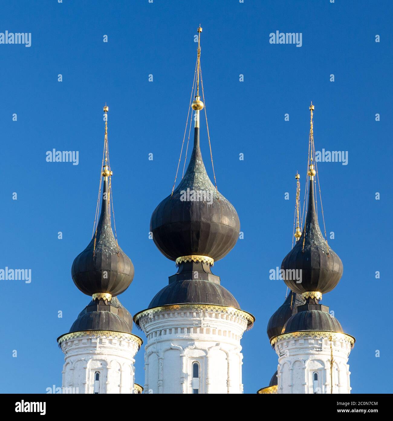 Antipius Orthodox church in city of Suzdal Russia Stock Photo