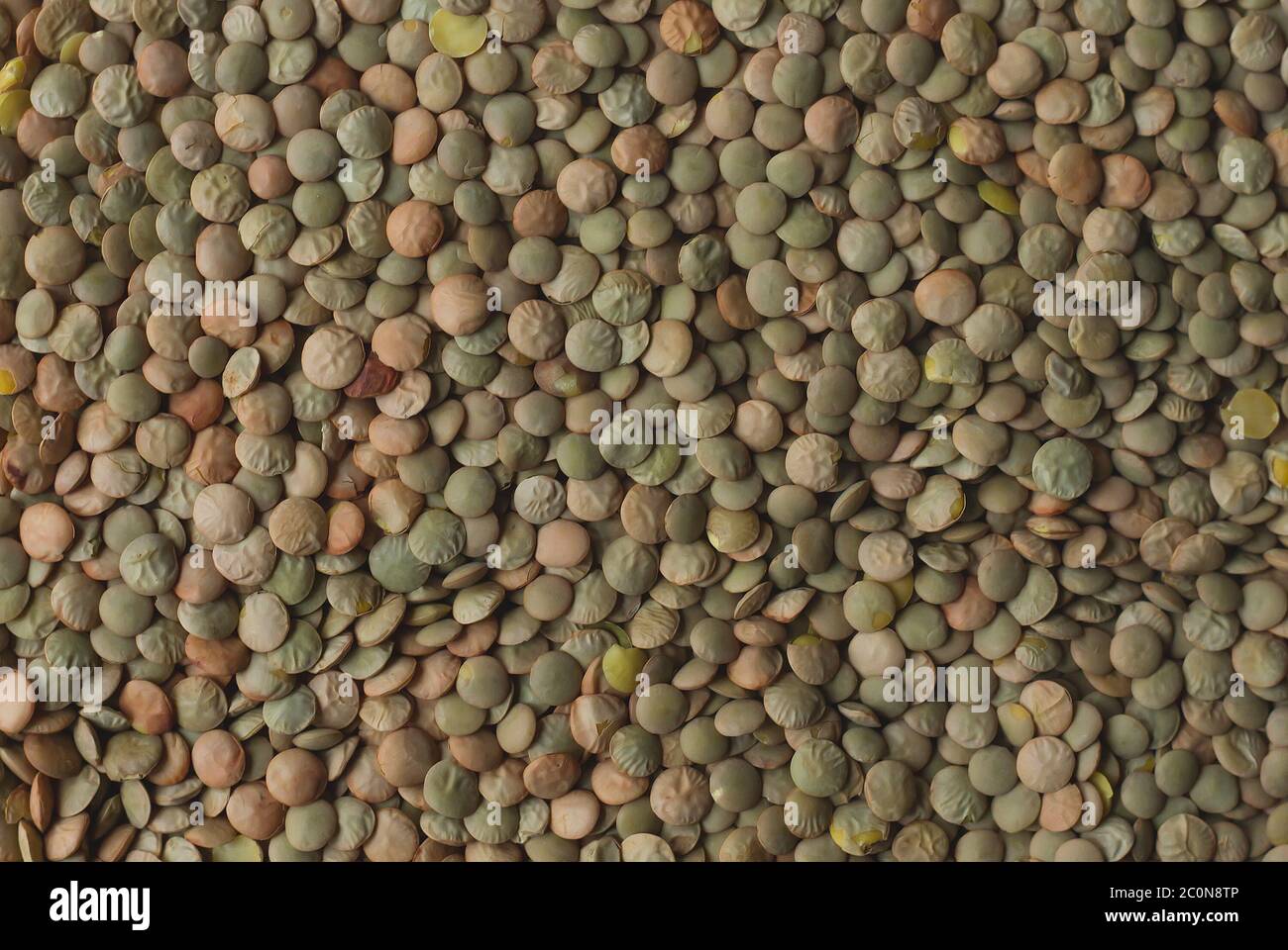 A pile of raw lentils Stock Photo Alamy