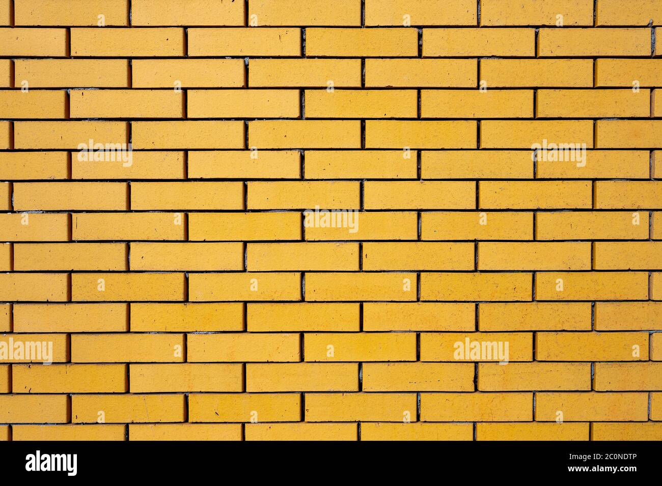yellow bricks in masonry wall Stock Photo Alamy