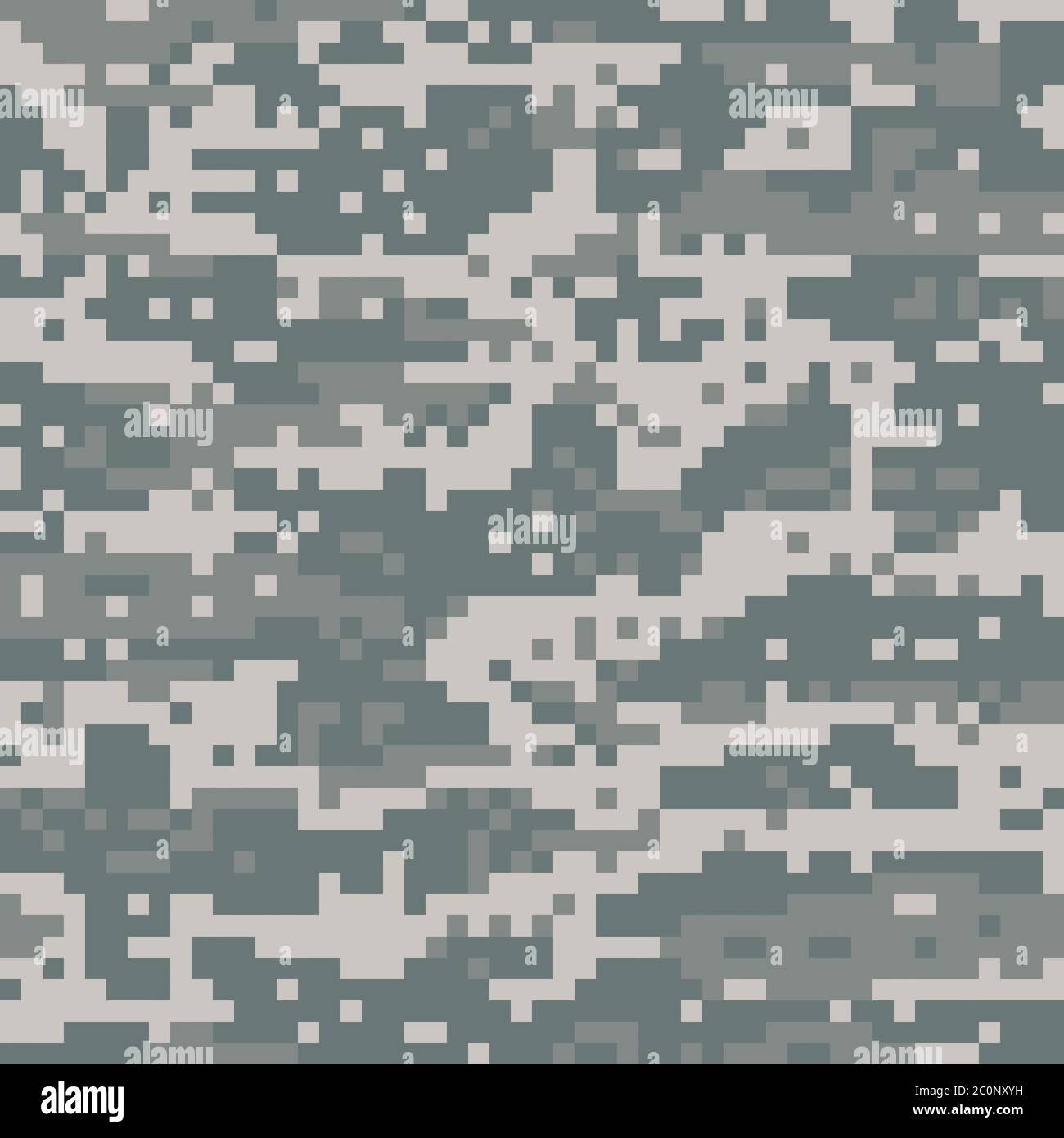 American Military Digital Desert camouflage Pattern Stock Photo