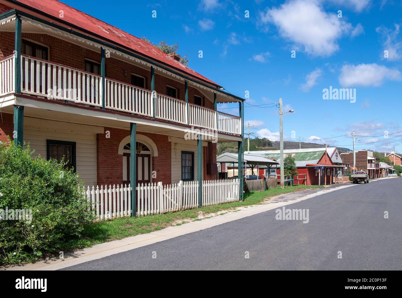 Denison Street Sofala NSW Australia Stock Photo Alamy
