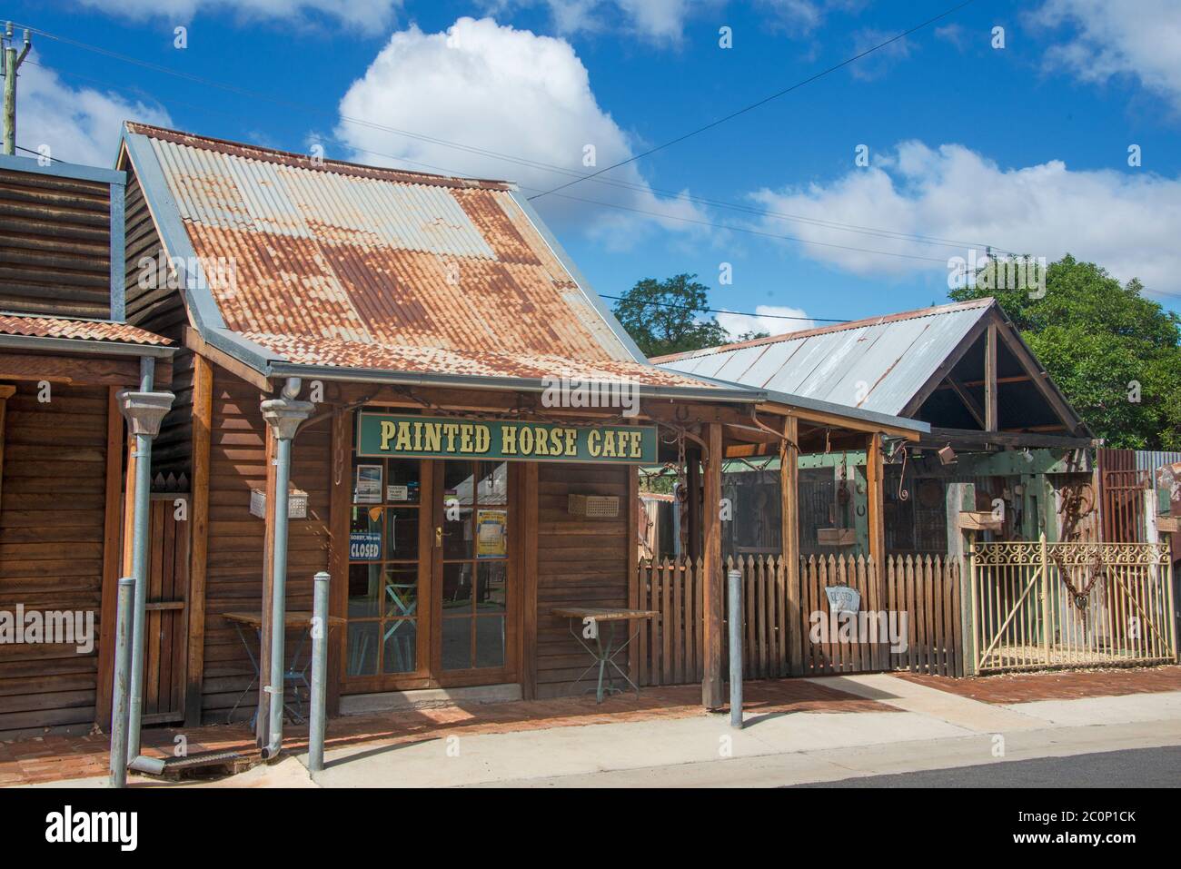 Painted Horse cafe Sofala NSW Australia Stock Photo