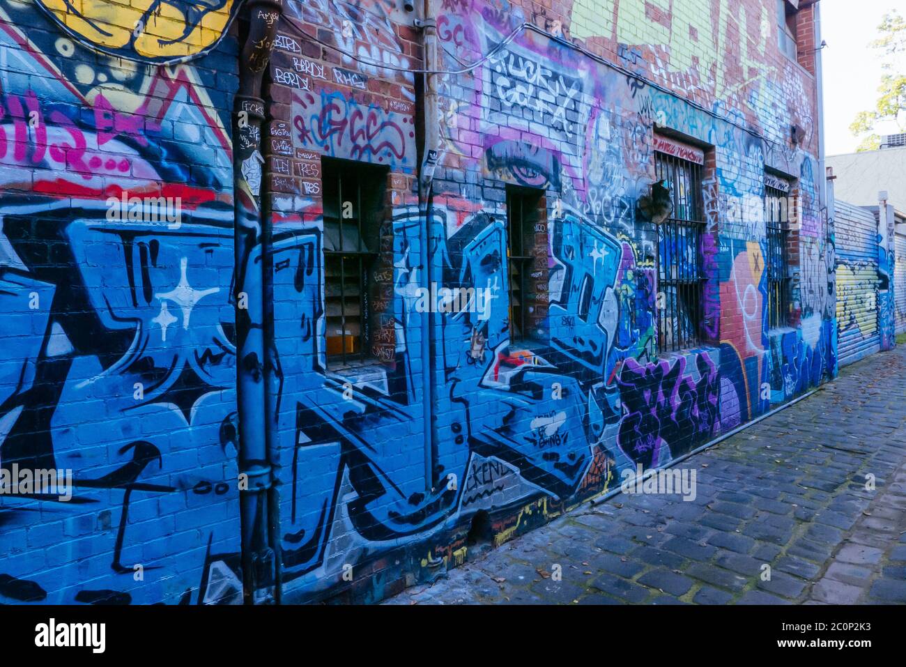 Street Art in Fitzroy Melbourne Australia Stock Photo Alamy