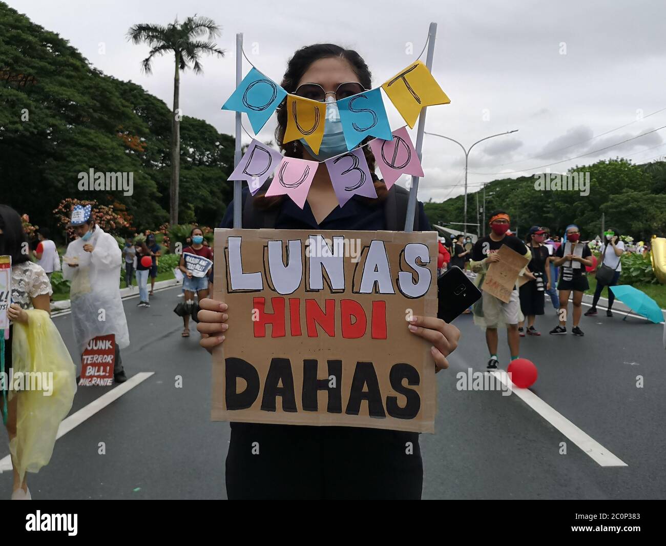 Quezon City Philippines 12th June An Independence Day Protest Dubbed As Grand Mananita Was Held In Up Diliman Quezon City Philippines On June 12 Attended By Thousand Of Militant Groups