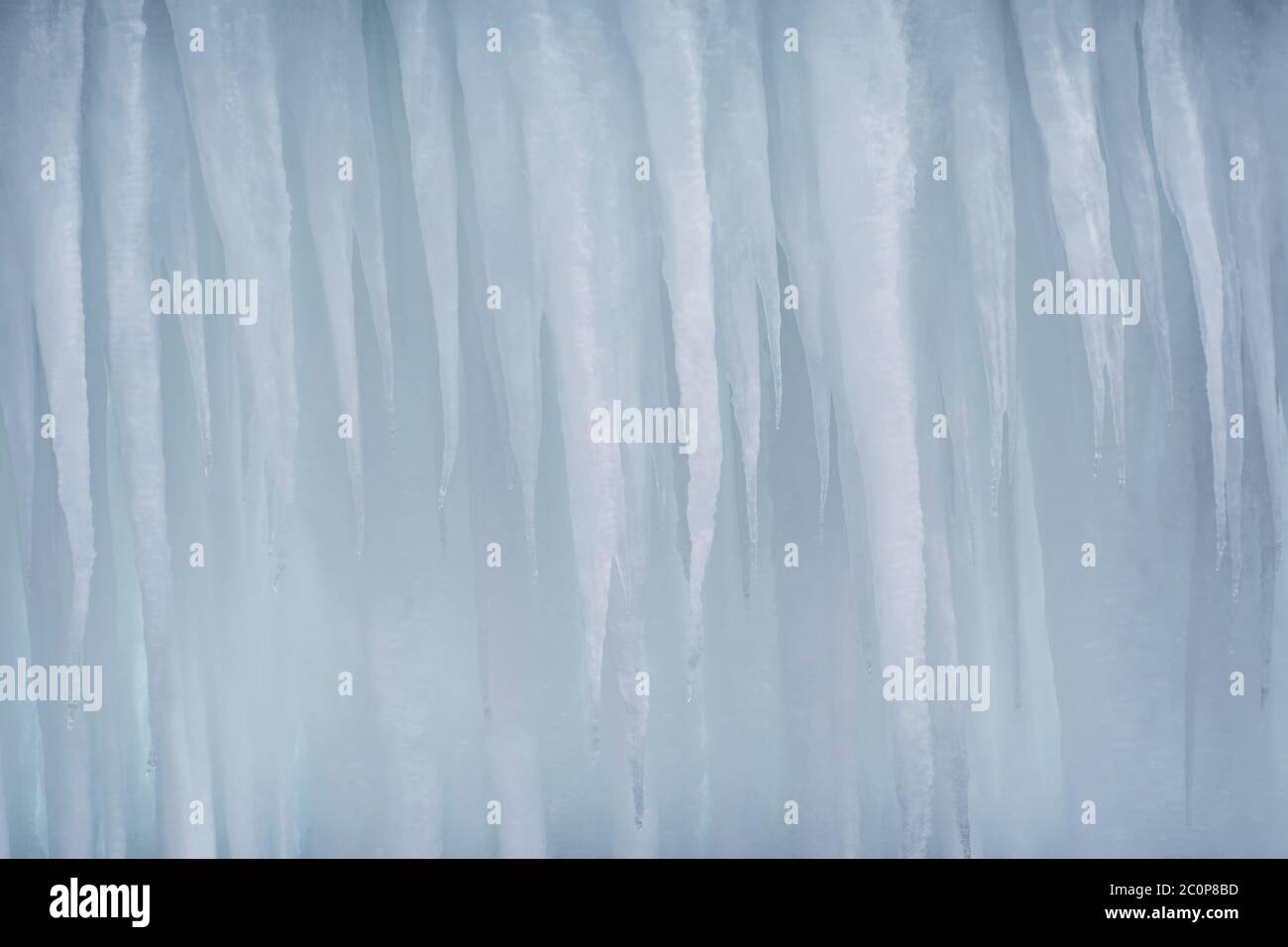 An Icicle Background Stock Photo