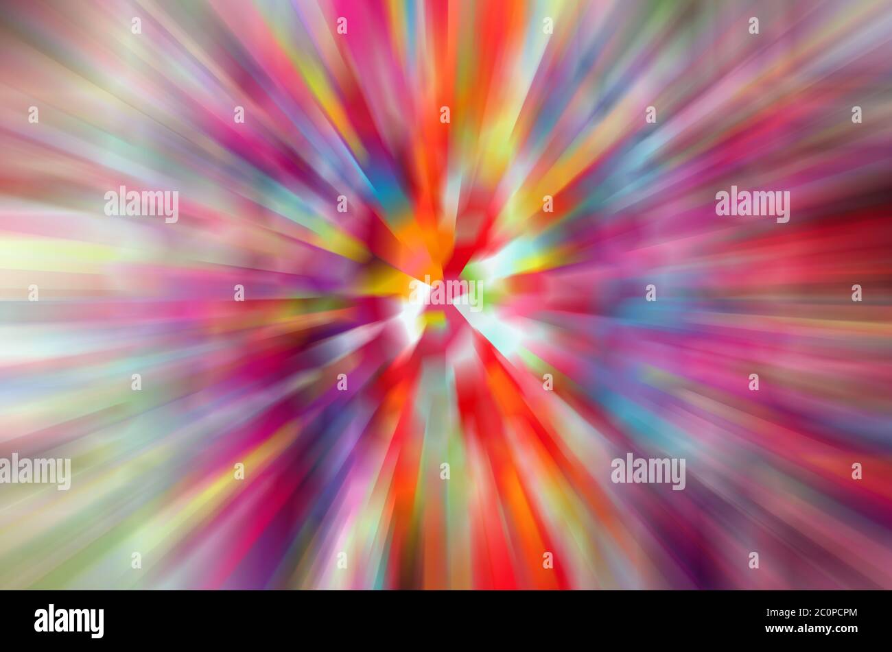 Floral fabric roll Stock Photo