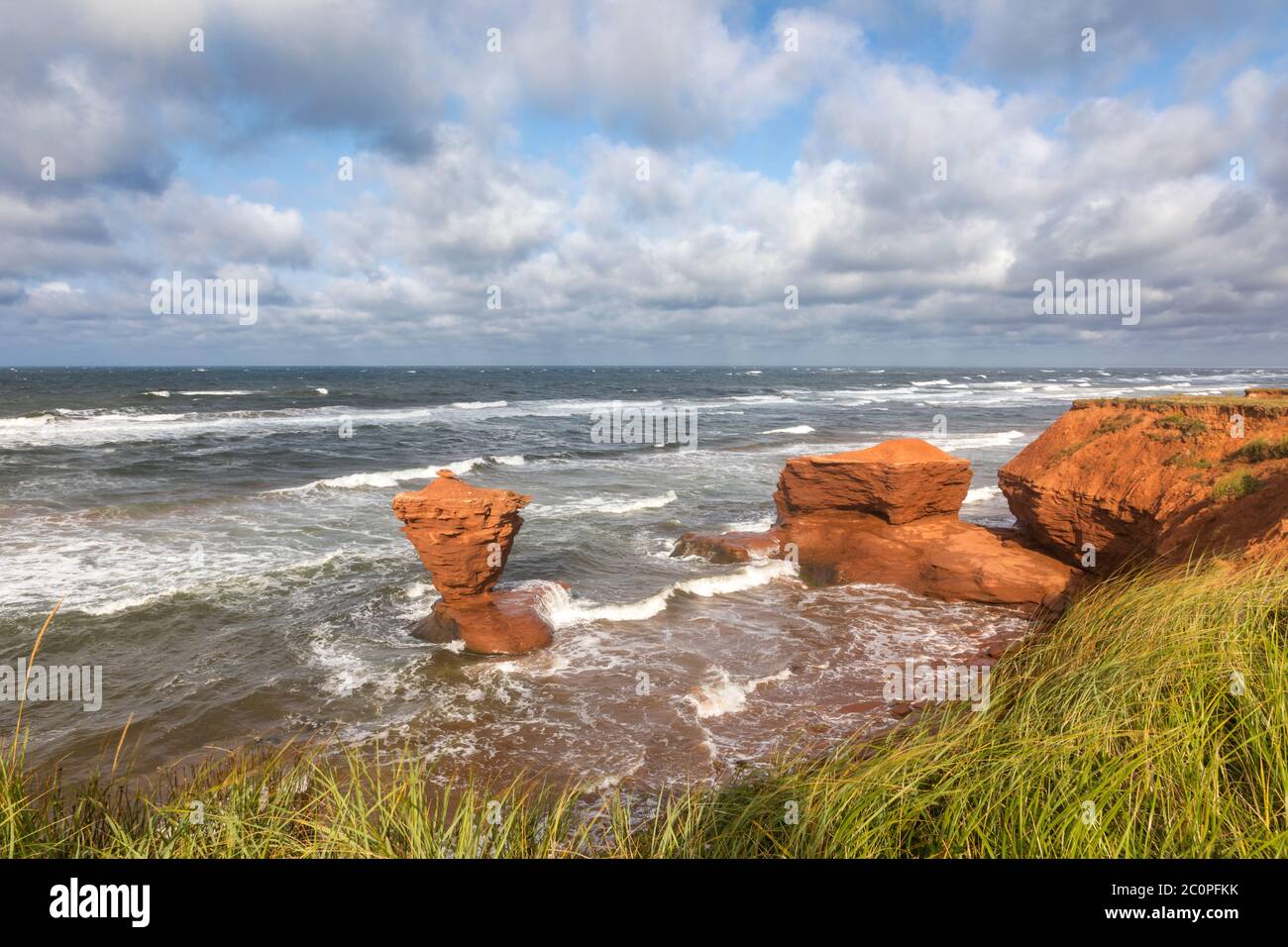 The Teacup rock, named for the resemblence to a cup and saucer, in