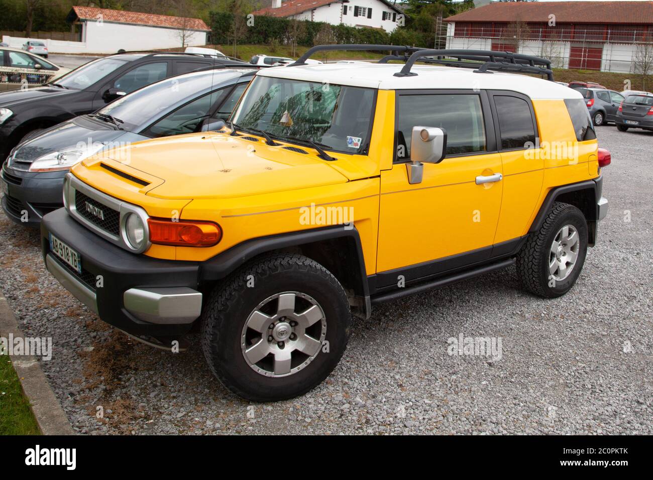 Bordeaux , Aquitaine / France - 06 10 2020 : Toyota FJ Cruiser parked ...