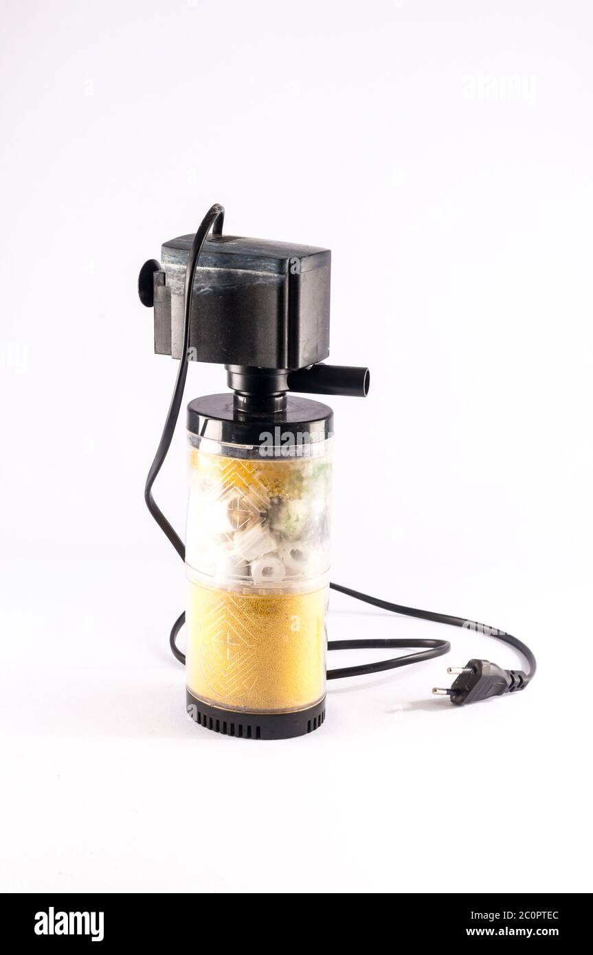 Aquarium Filter Pump Stock Photo Alamy