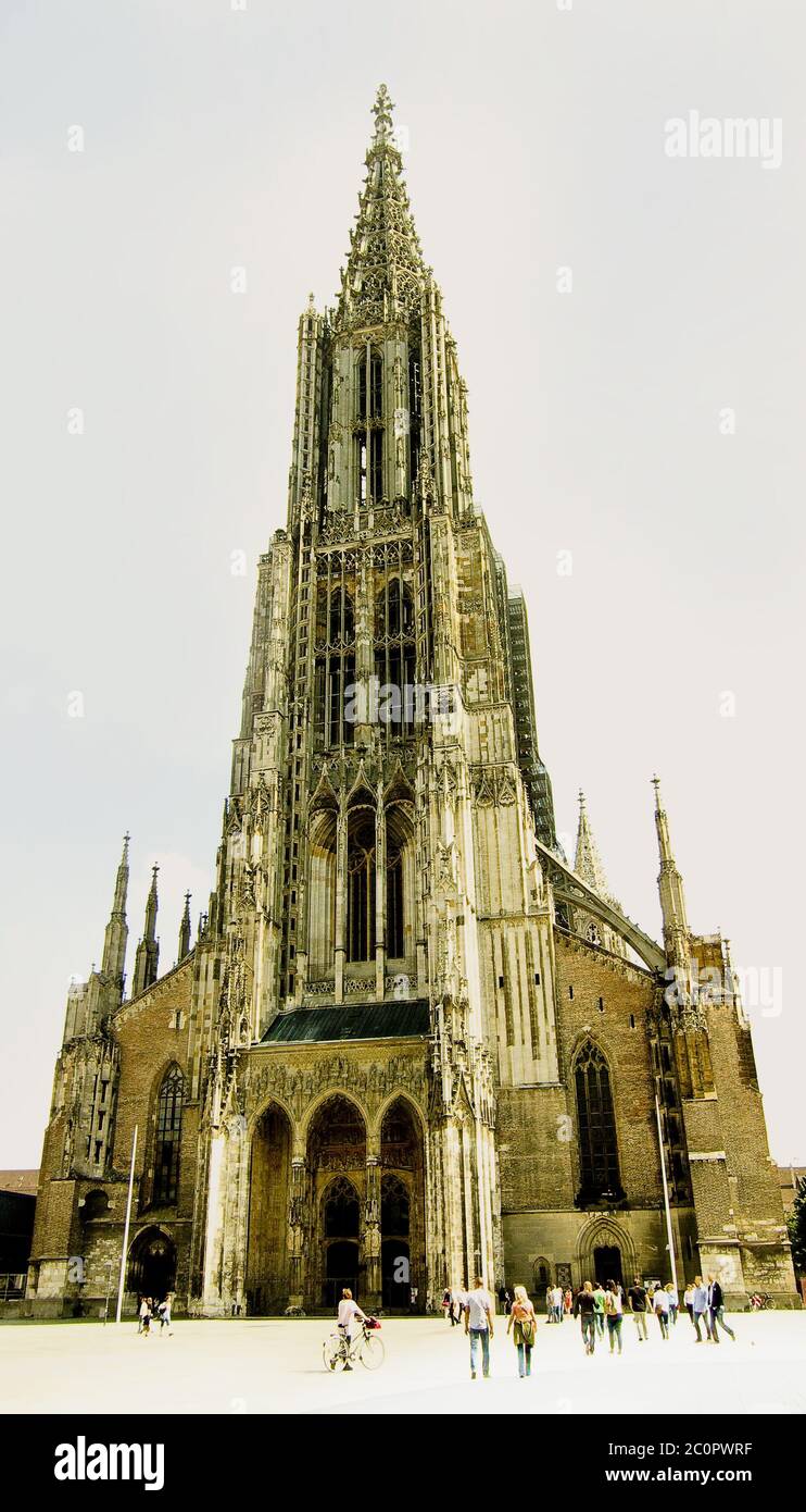 Ulm Minster Stock Photo