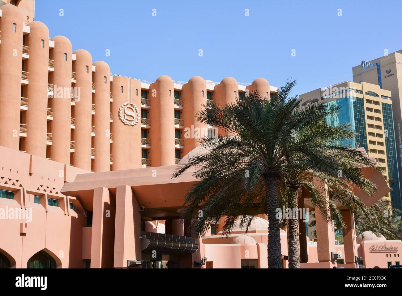 ABU DHABI, UNITED ARAB EMIRATES - DECEMBER 4, 2016: Sheraton Abu Dhabi ...
