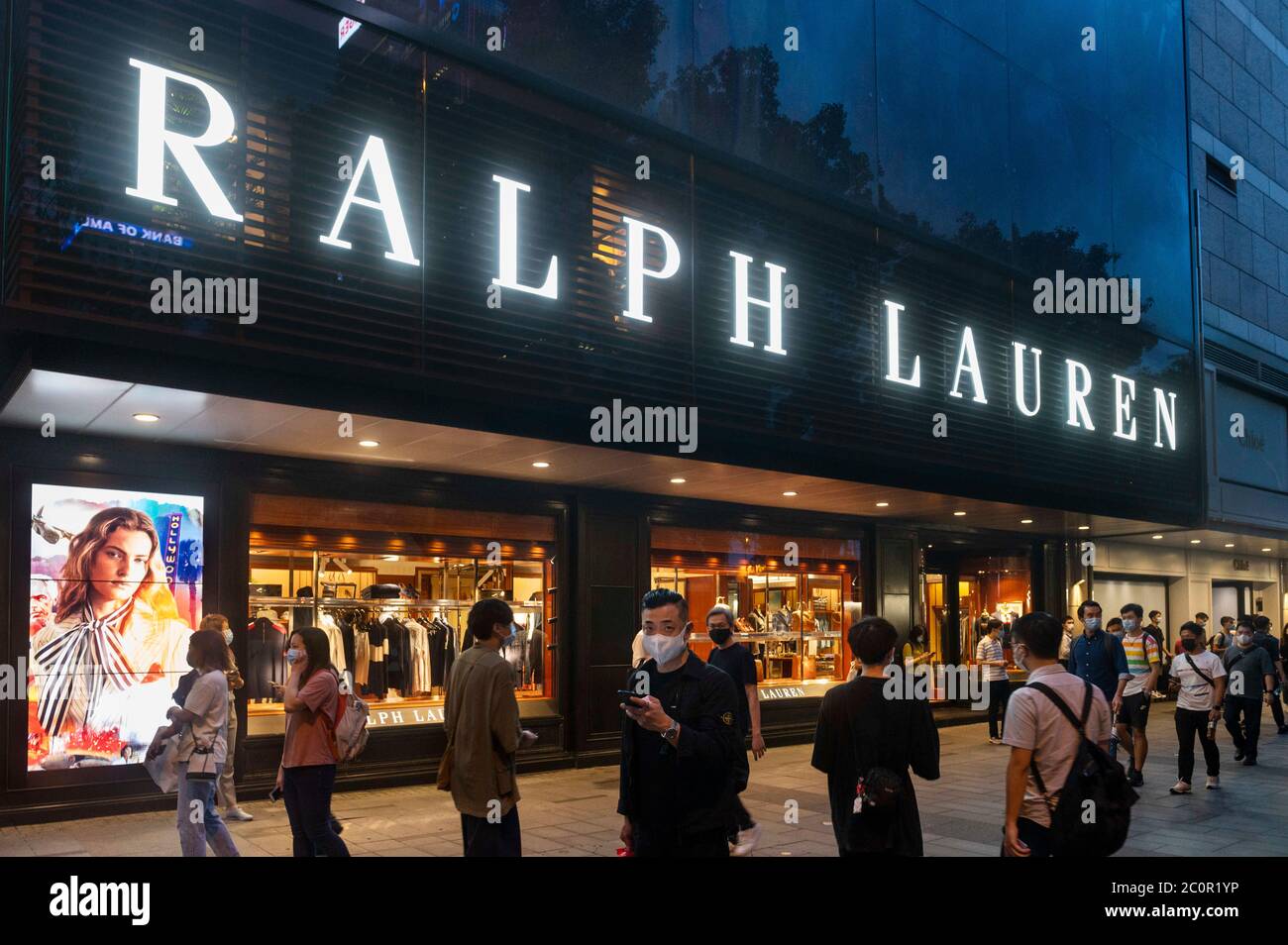 Hong Kong, China. 9th June, 2020. American fashion brand Ralph Lauren store  and logo seen in Hong Kong Credit: Budrul Chukrut/SOPA Images/ZUMA  Wire/Alamy Live News Stock Photo - Alamy