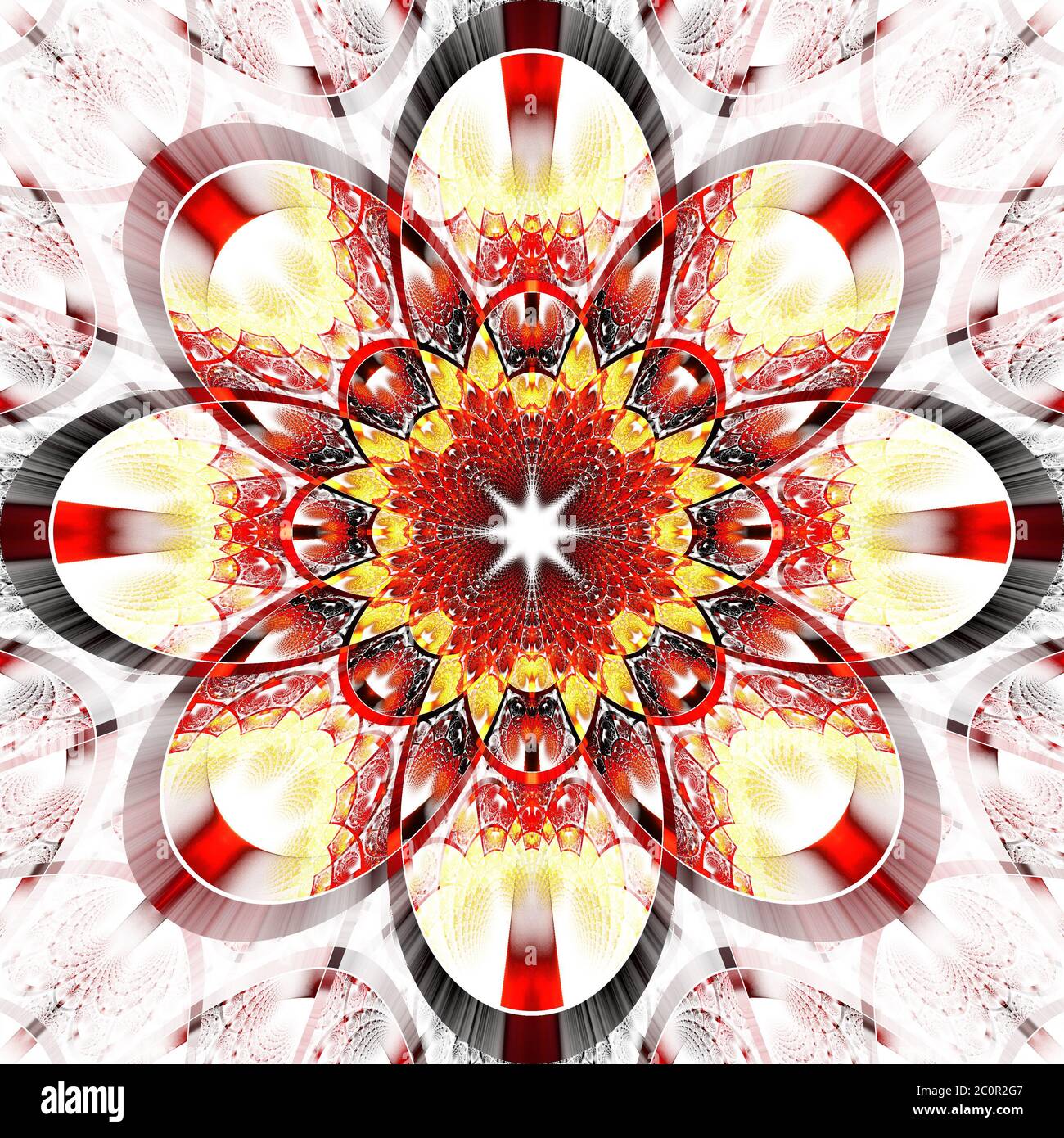 Symmetrical mosaic stones hi-res stock photography and images - Alamy