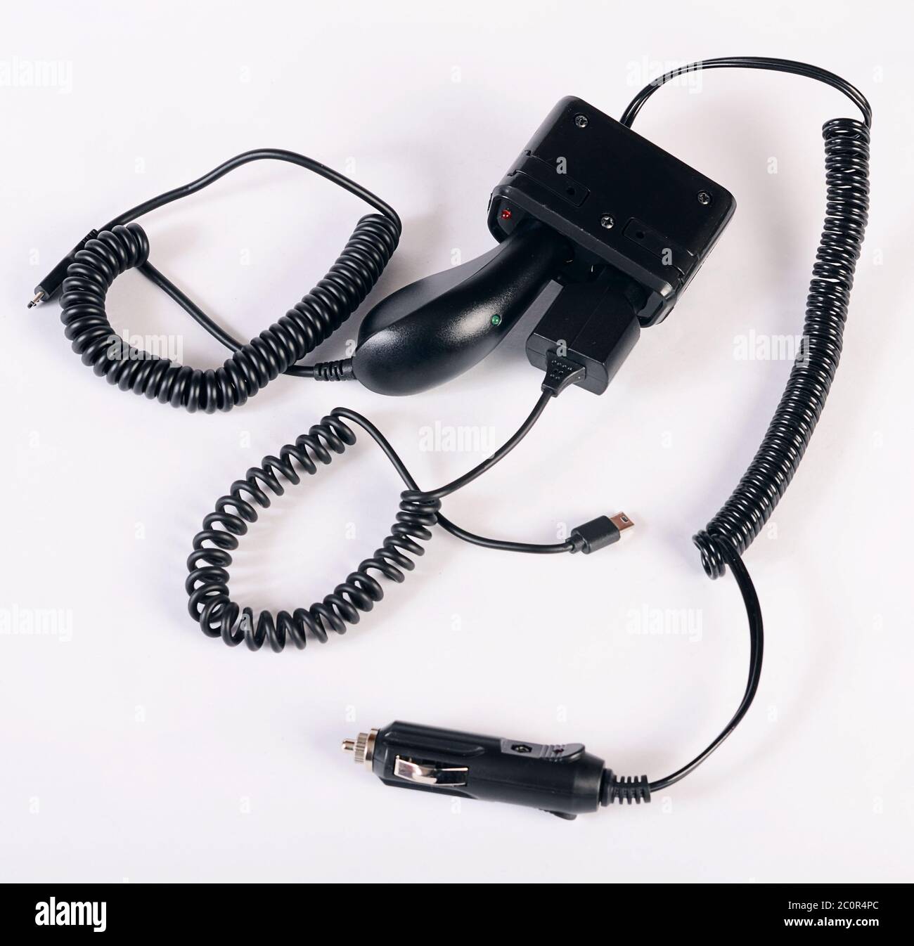 The device in the car lighter Stock Photo Alamy