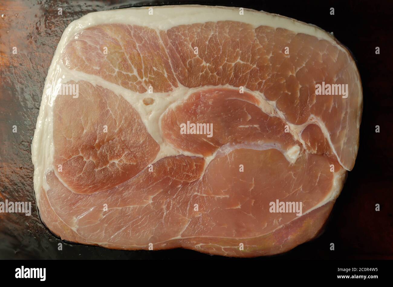 Formed ham is made up of many meat cuts