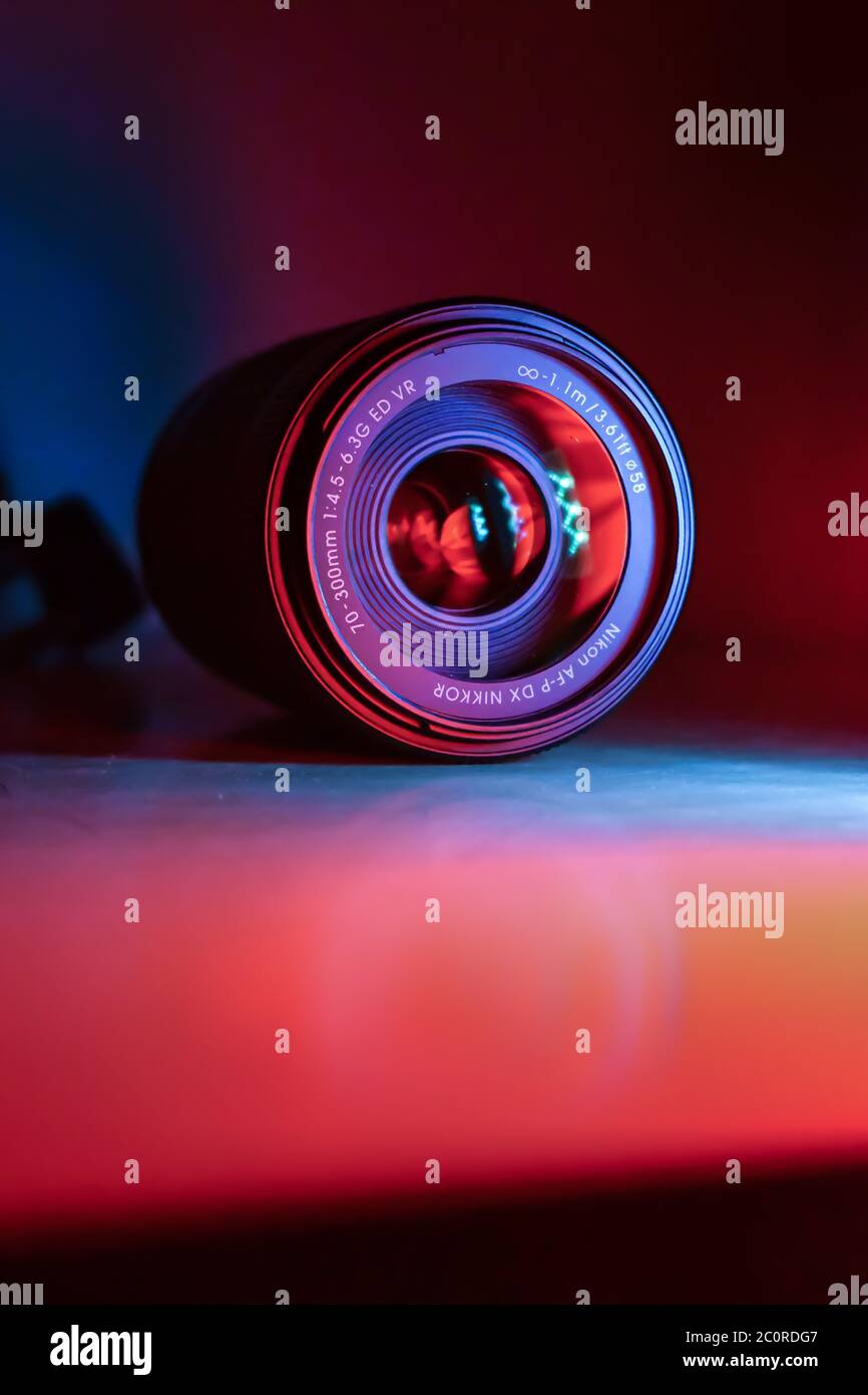 https://c8.alamy.com/comp/2C0RDG7/object-photography-with-a-nikon-170-300mm-lens-as-object-and-some-lighting-with-household-things-2C0RDG7.jpg
