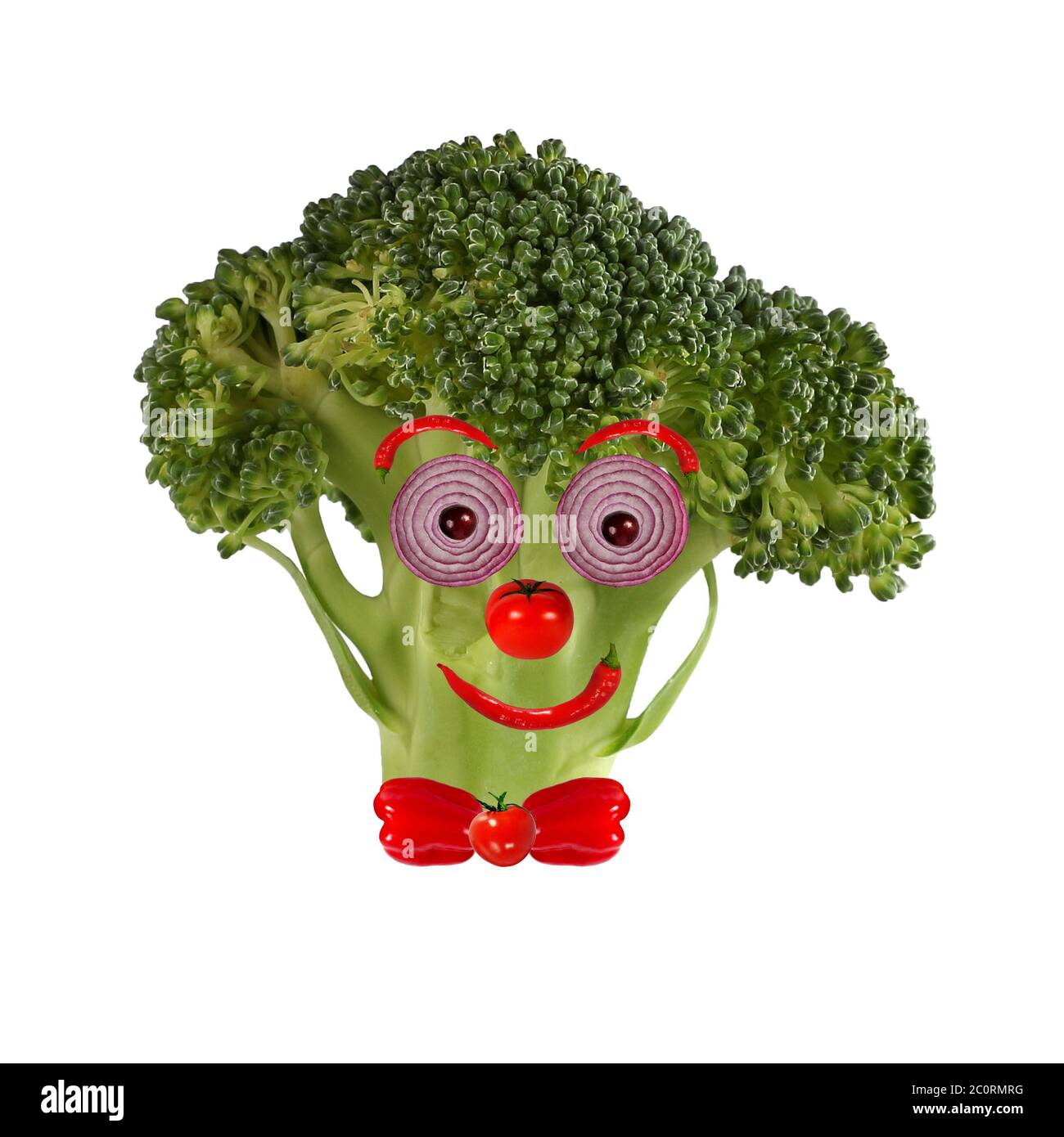 Tree with a human face made ??of fruits and vegetables Stock Photo Alamy