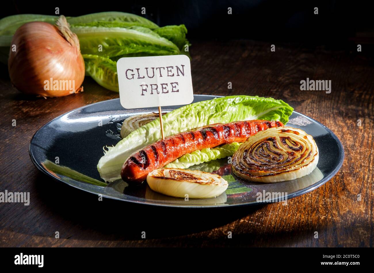 Hot dog lettuce wrap hires stock photography and images Alamy