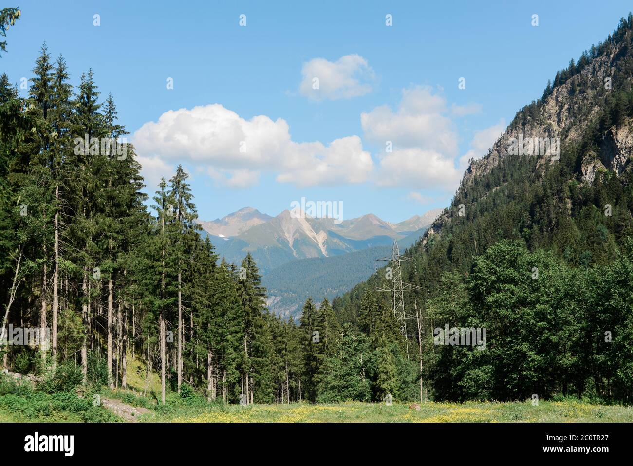 Alpine landscape in Switzerland, Europe Stock Photo - Alamy