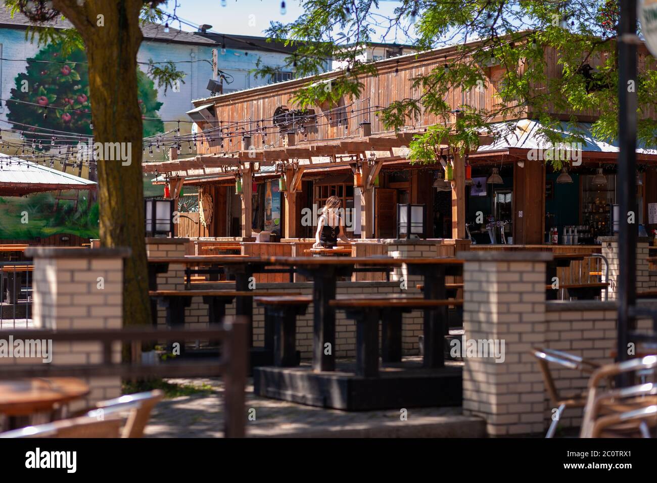 London, Canada June 12, 2020. After three months of being closed the