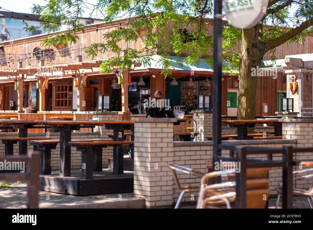 London, Canada June 12, 2020. After three months of being closed the