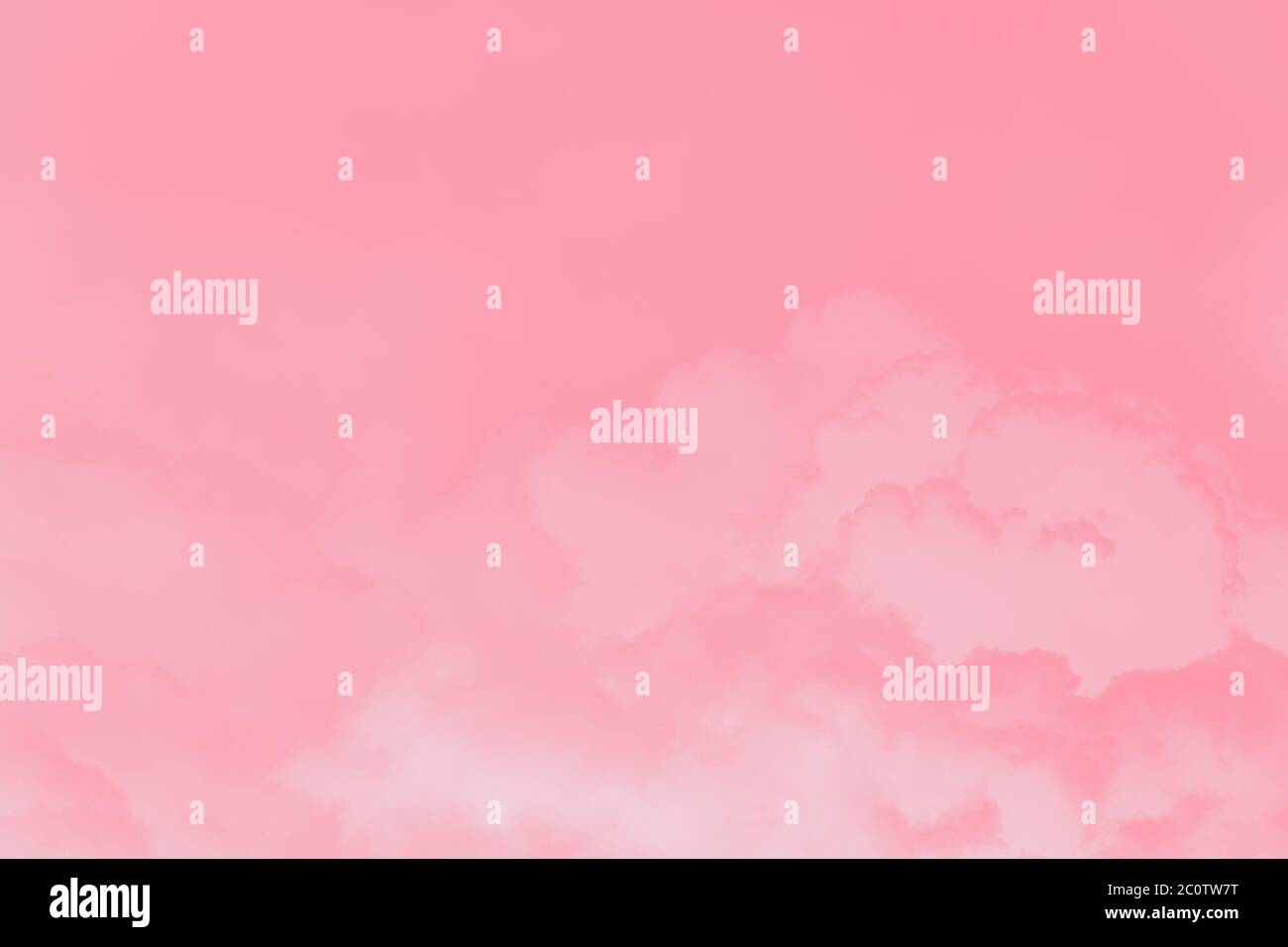 Abstract sky background, soft pink sky with clouds, copy space Stock ...