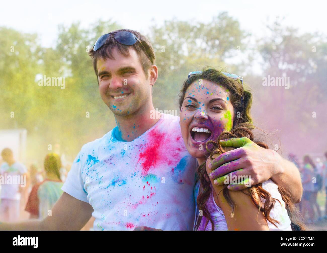 holi couple