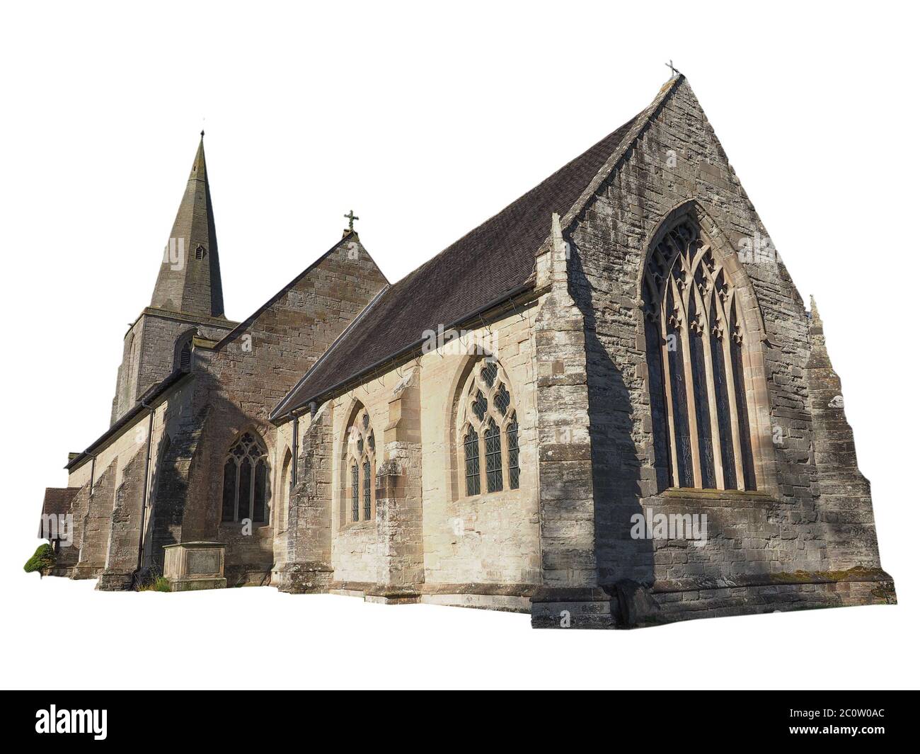 St Mary Magdalene church in Tanworth in Arden Stock Photo