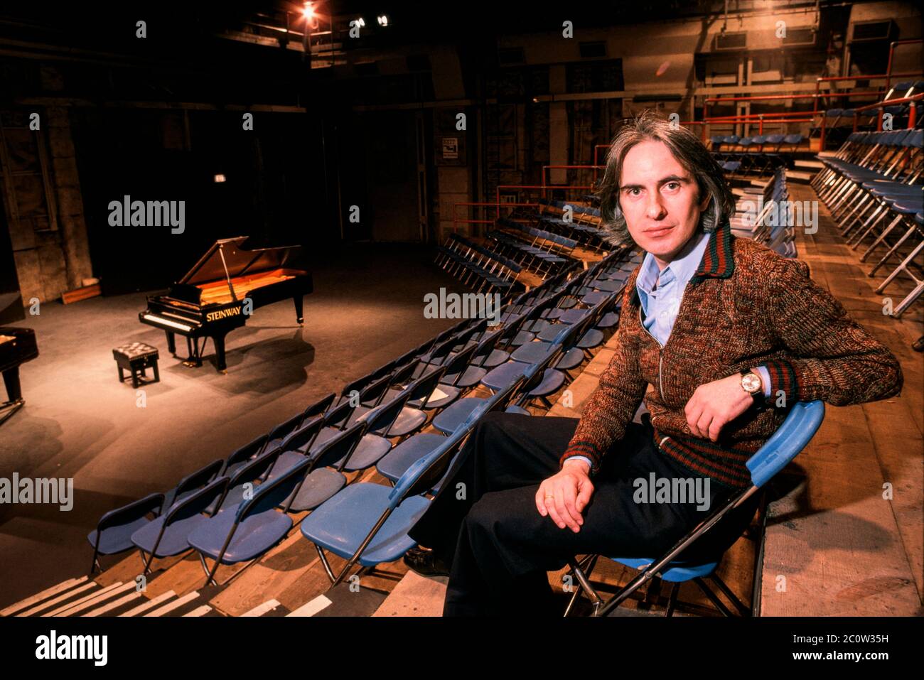 Peter Gill theatre director for The National Theatre Riverside Studios and The Royal Court 1978 Stock Photo