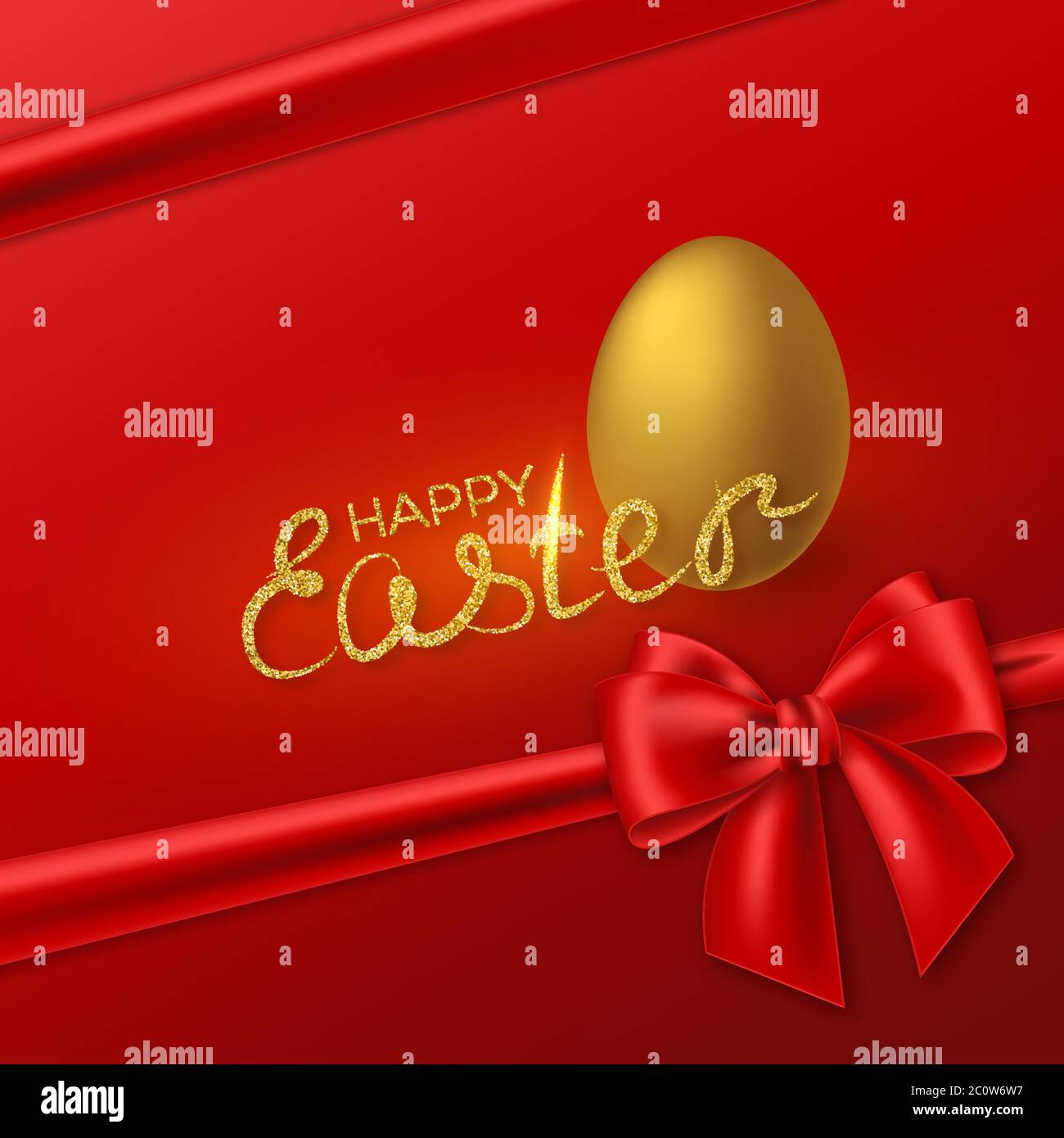 Happy Easter holiday background. Stock Vector