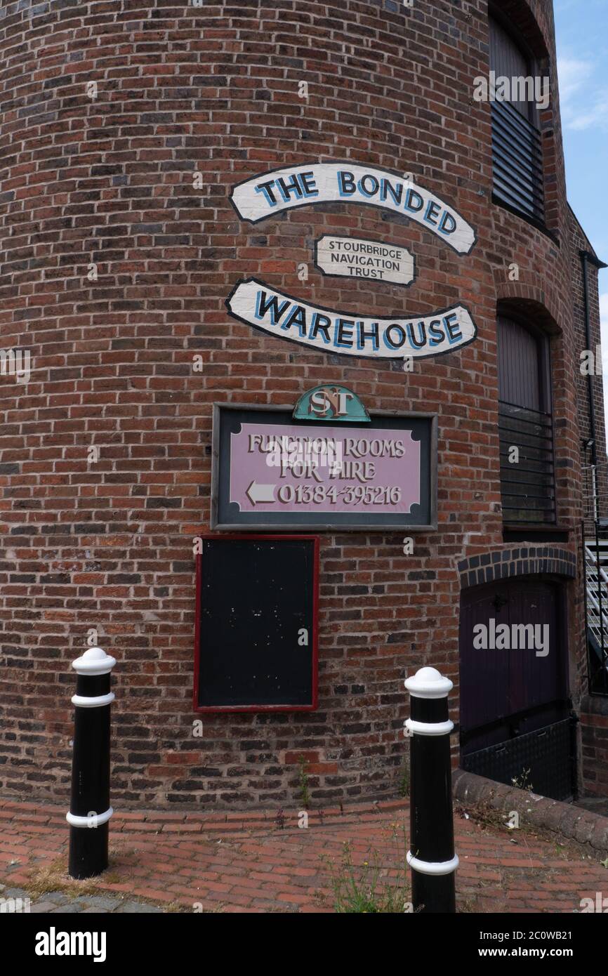 The Bonded Warehouse. Stourbridge. UK Stock Photo