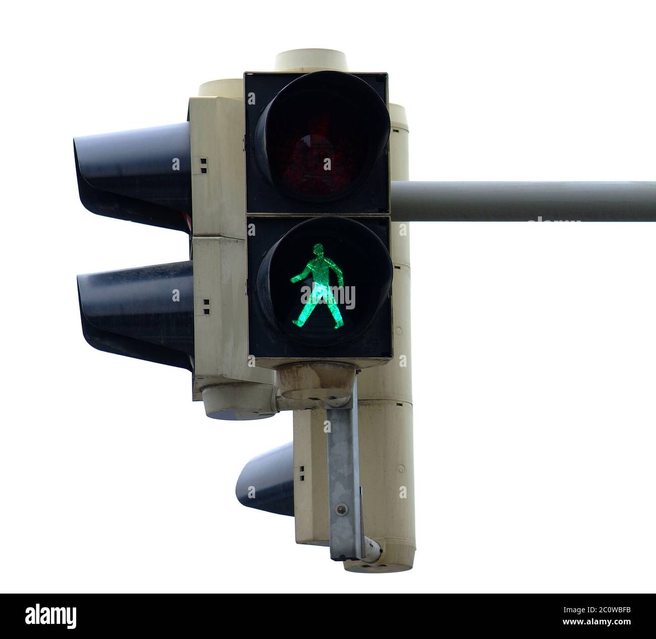 traffic light pedestrian green 4 Stock Photo - Alamy
