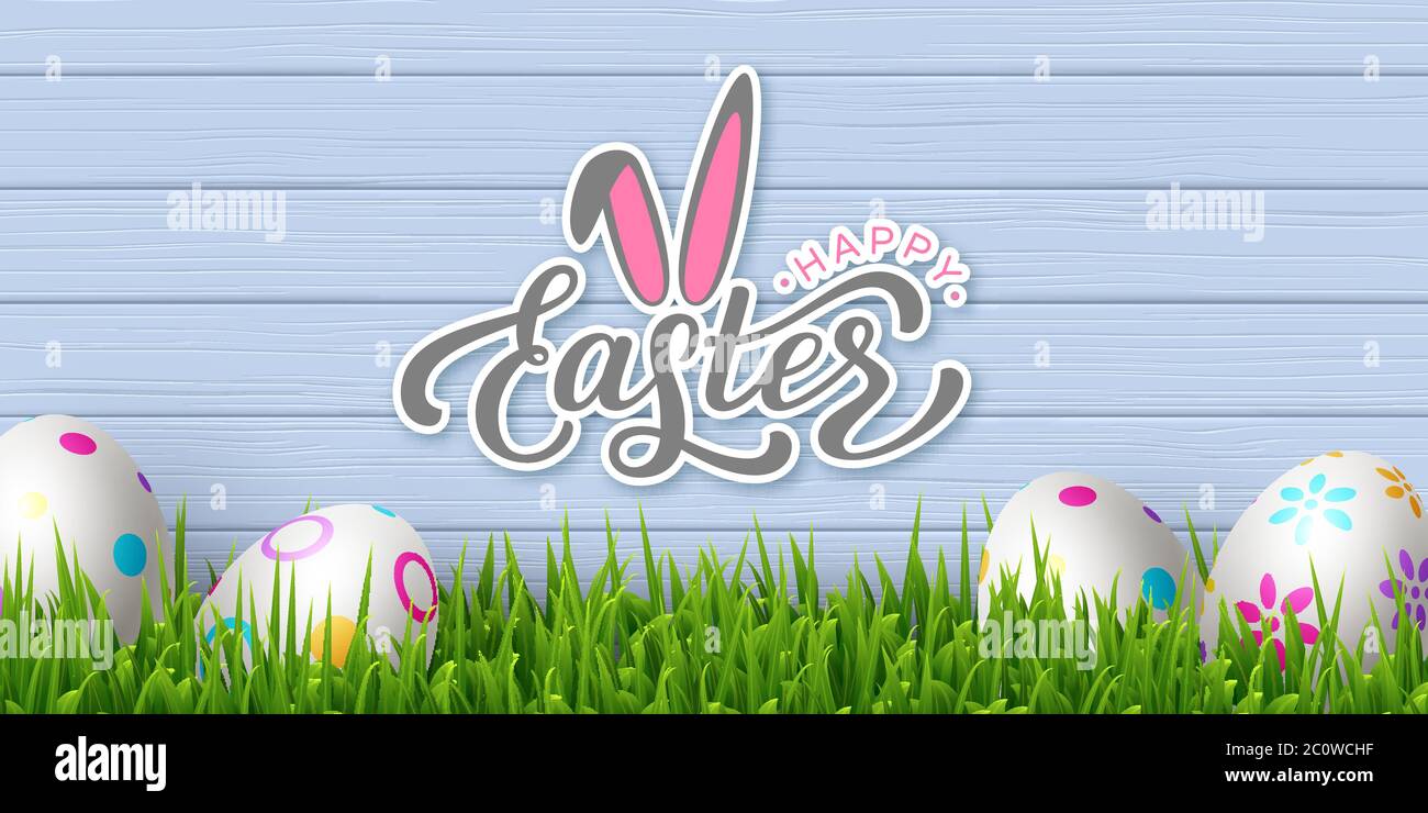 Vector Easter holiday banner Stock Vector Image & Art Alamy