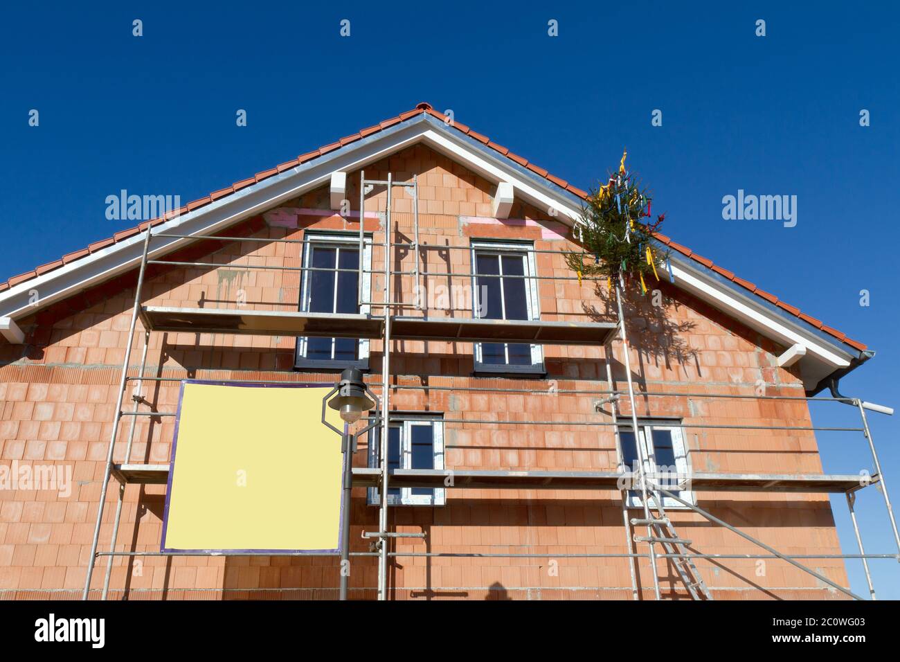 build, new building, housebuilding, house-build, loan, house, building, build, Stock Photo