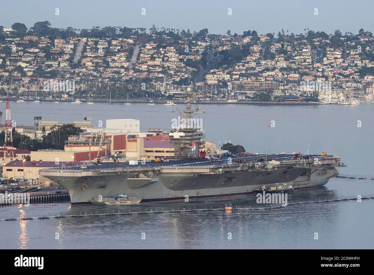 Cvn 71 uss theodore roosevelt aircraft carrier united states navyat san
