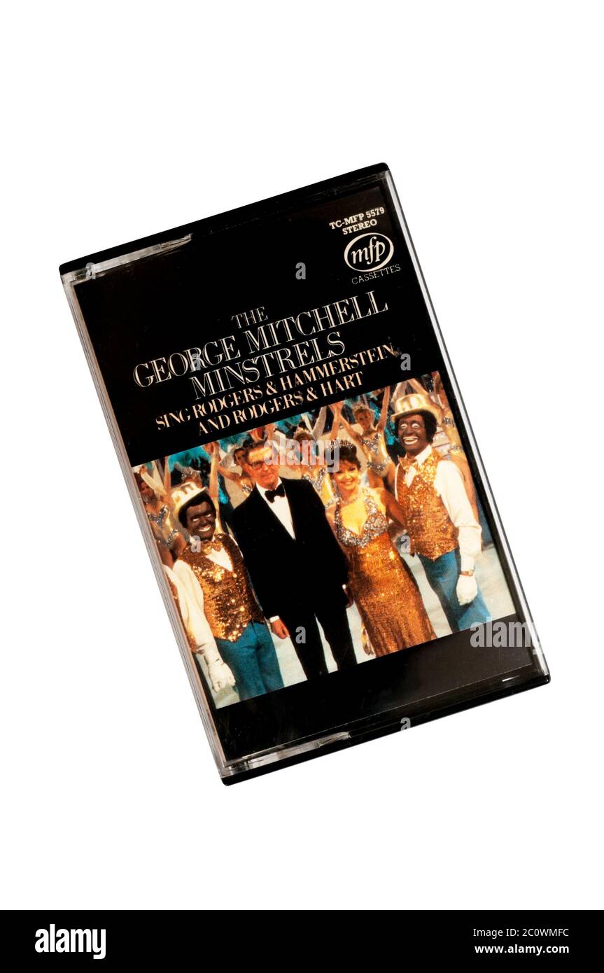 The George Mitchell Minstrels Sing Rodgers & Hammerstein & Rodgers & Hart based on BBC TV series The Black & White Minstrel Show and released in 1971. Stock Photo