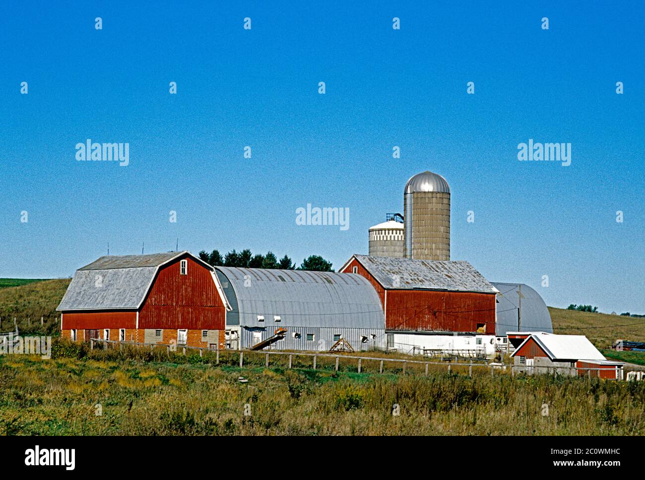 Farm near Rochester, Minnesota, USA Stock Photo Alamy