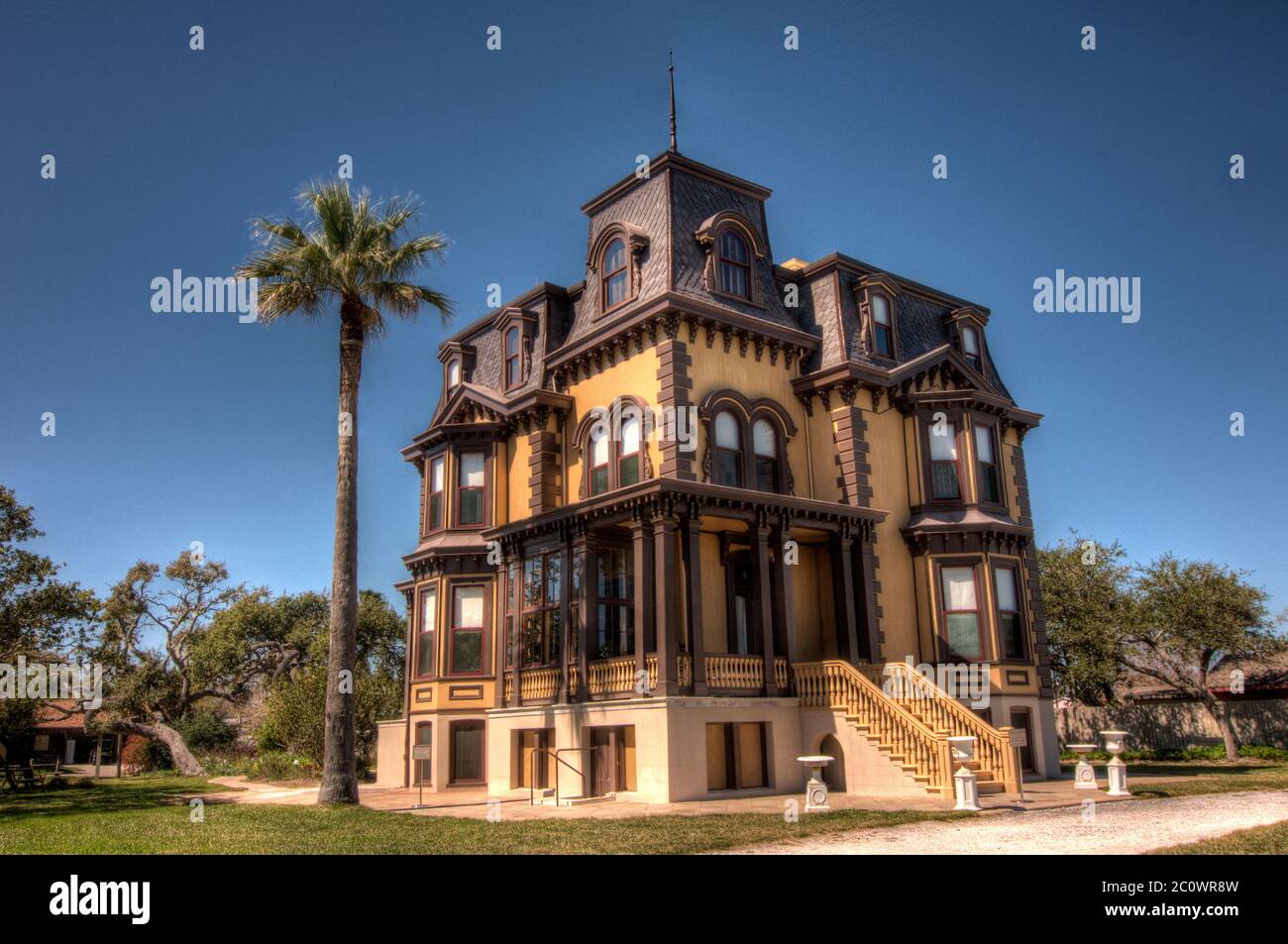 Fulton Mansion State Historic Site Stock Photo