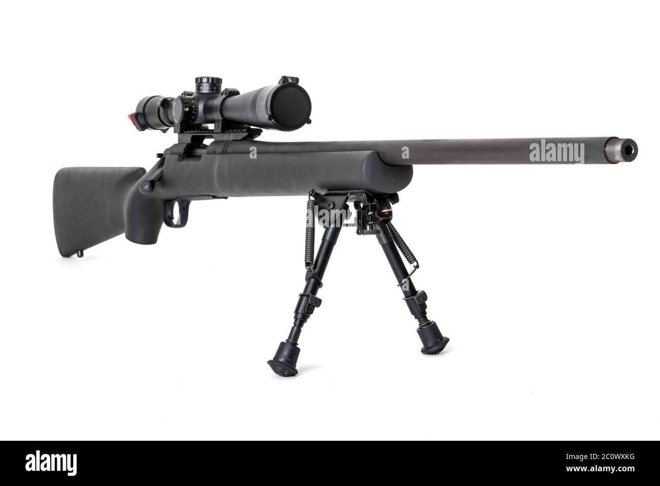 Sniper rifle Stock Photo
