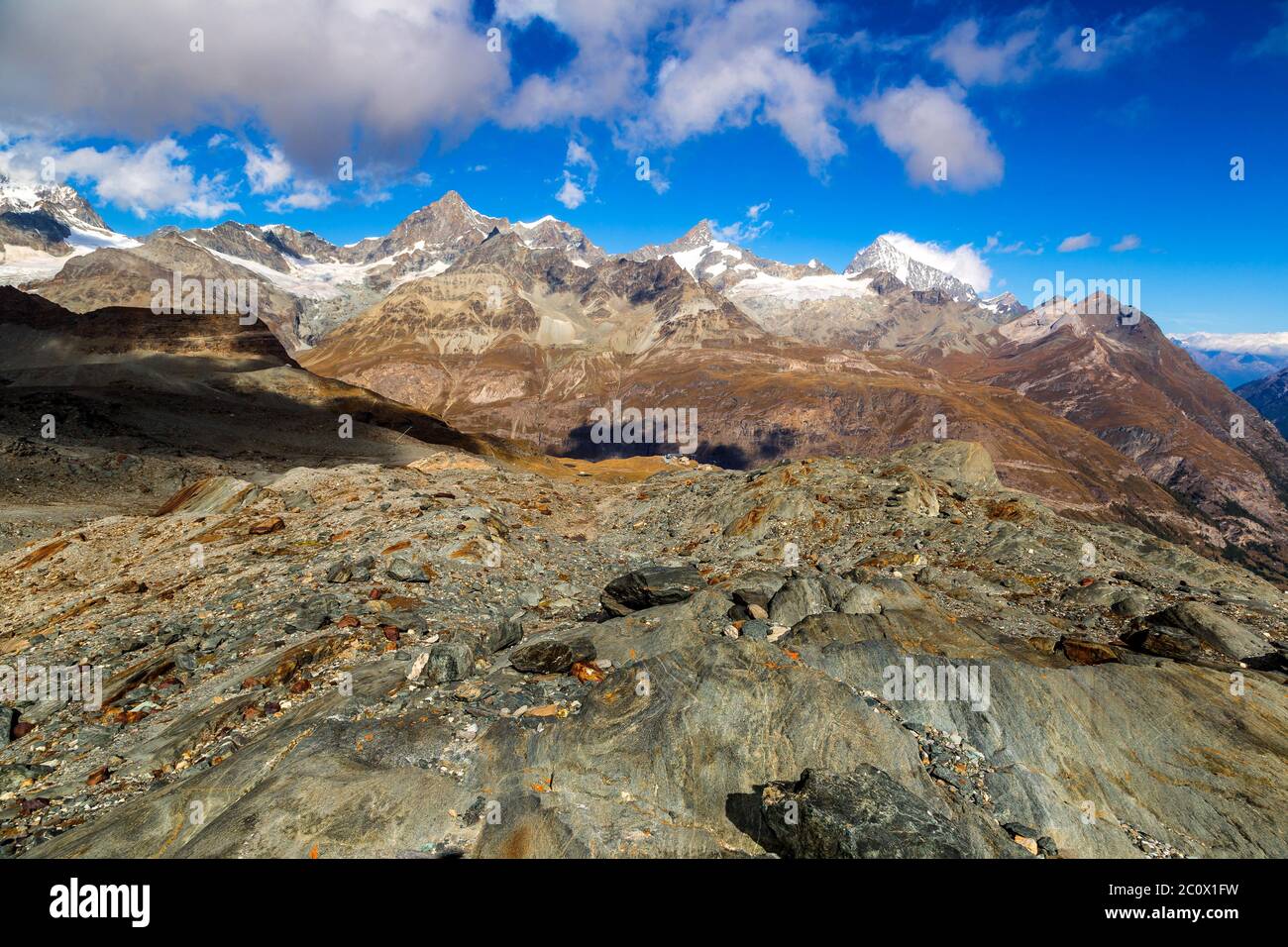 Landscape view swiss alpes hi-res stock photography and images - Alamy