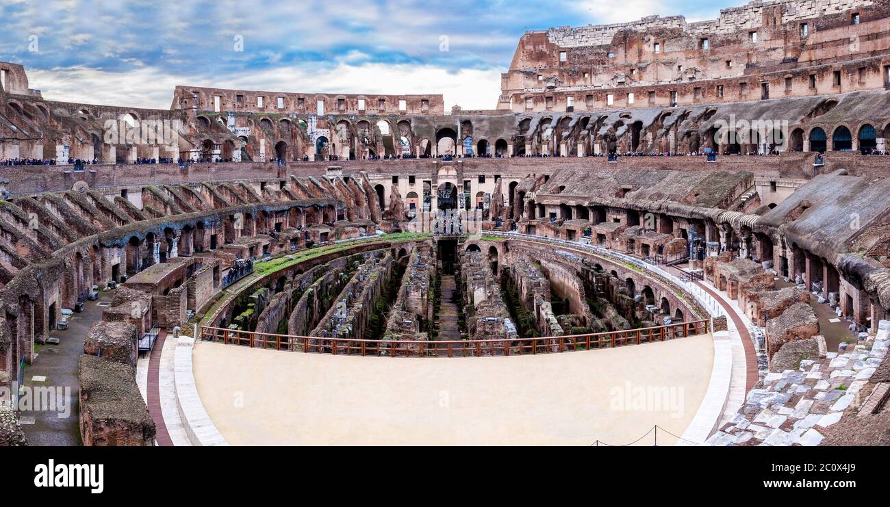 The Iconic, the legendary Coliseum of Rome, Italy Stock Photo - Alamy
